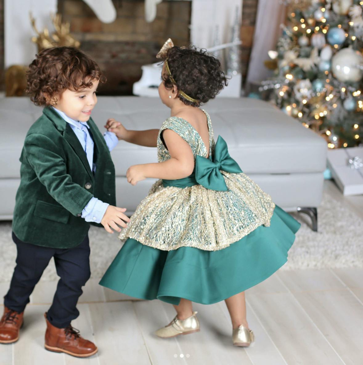 Charles Suit (Green) - Best Online Children's Boutique – Itty